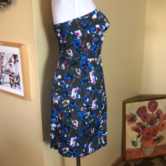 RACHEL ROY 4 Paintsplat Strapless Corset $168 new - Picture 4 of 16